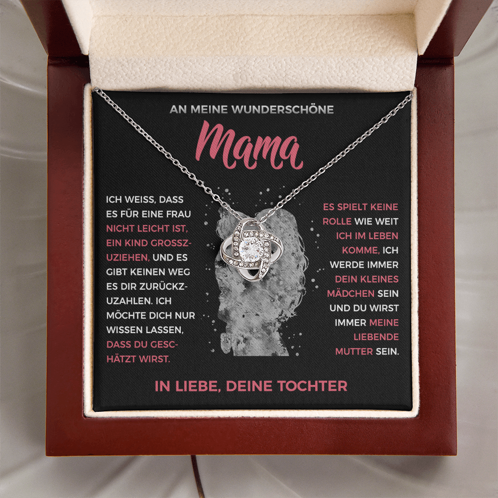 An meine liebende Mama – Knotenkette von Tochter