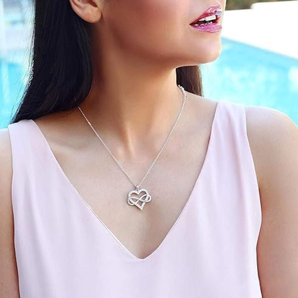 An meine Königin – Unendlichkeitsherz Halskette