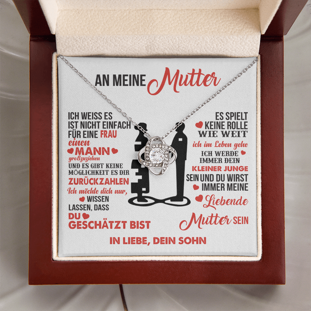 An meine Mutter – Ich bin dein kleiner Junge – Knotenkette
