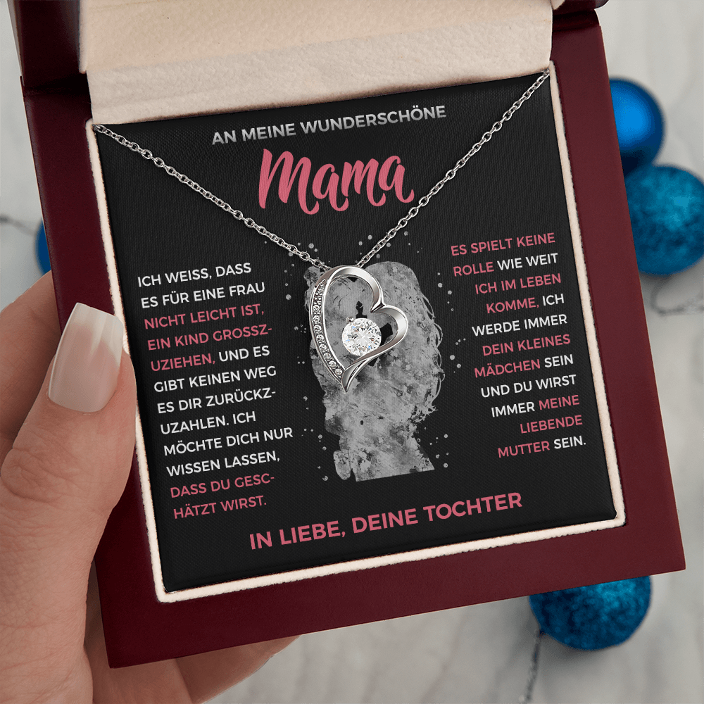 An meine liebende Mama – Herzkette von Tochter
