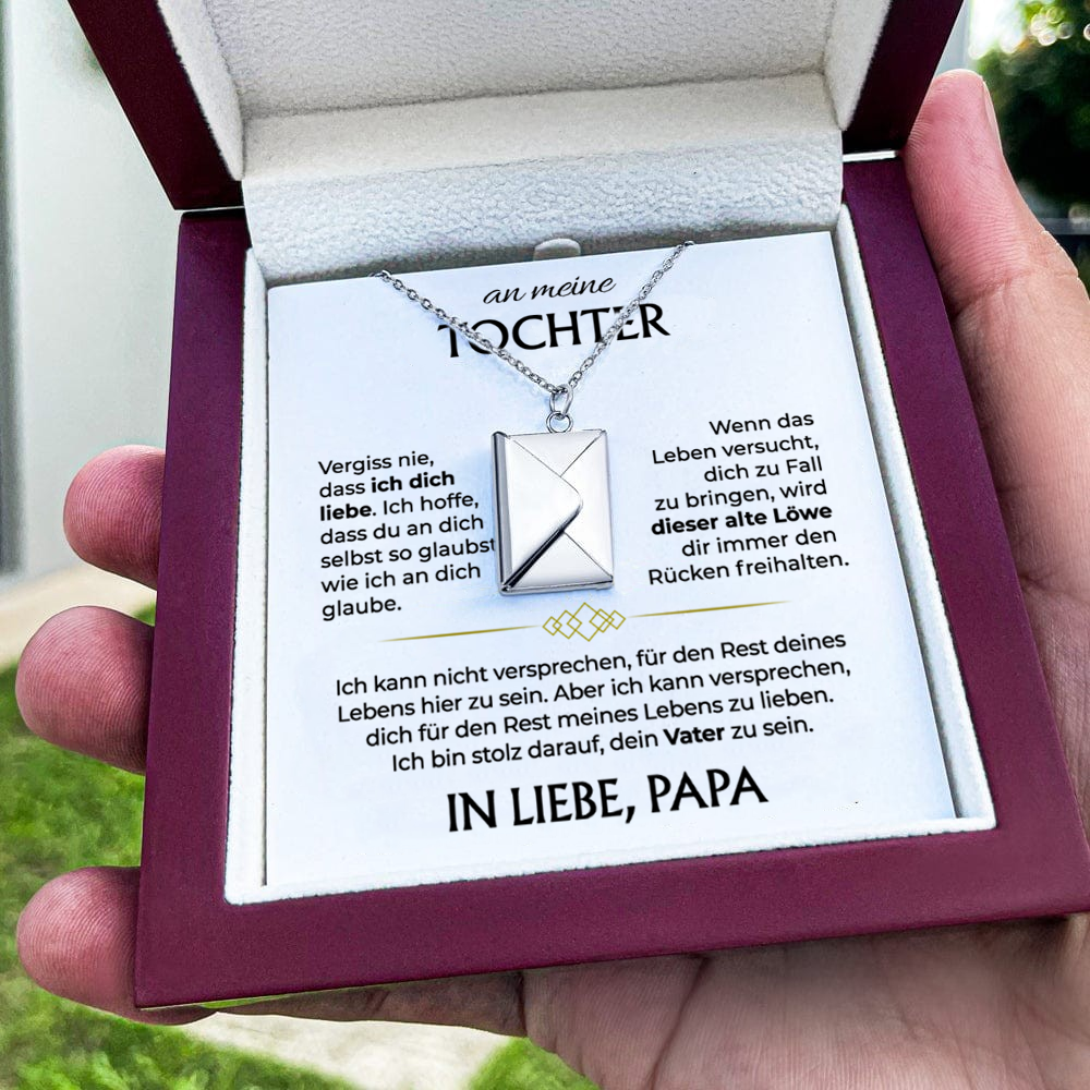 An meine Tochter - Liebesbrief-Halskette