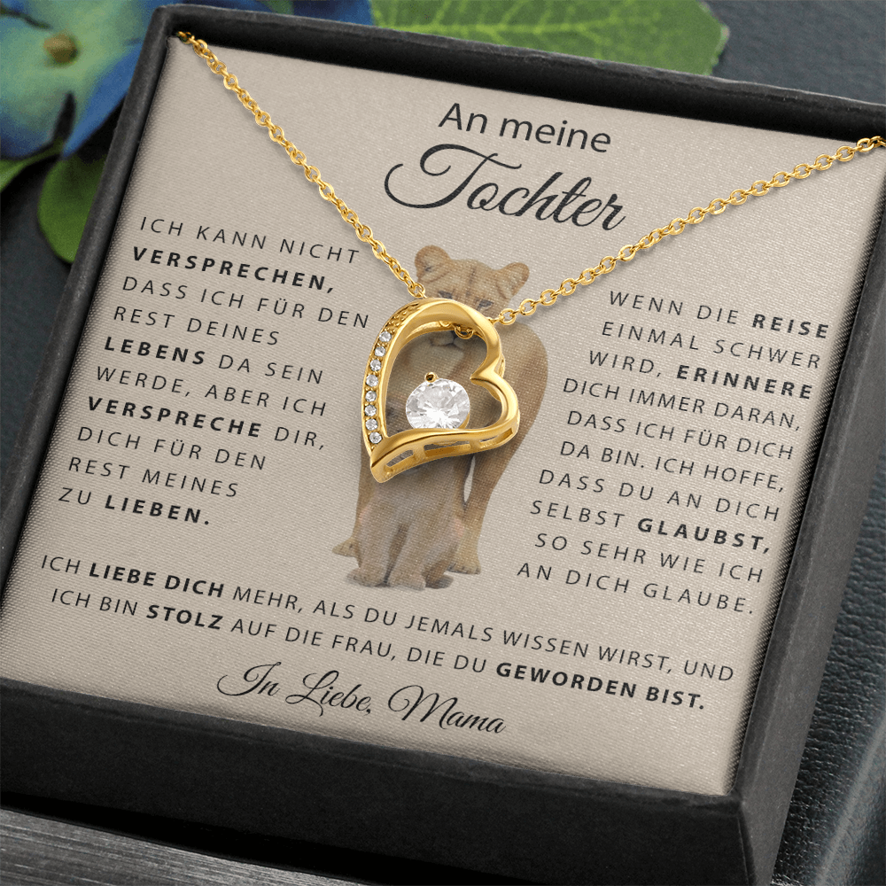 An meine Tochter - Ich bin stolz auf dich - In Liebe, Mama