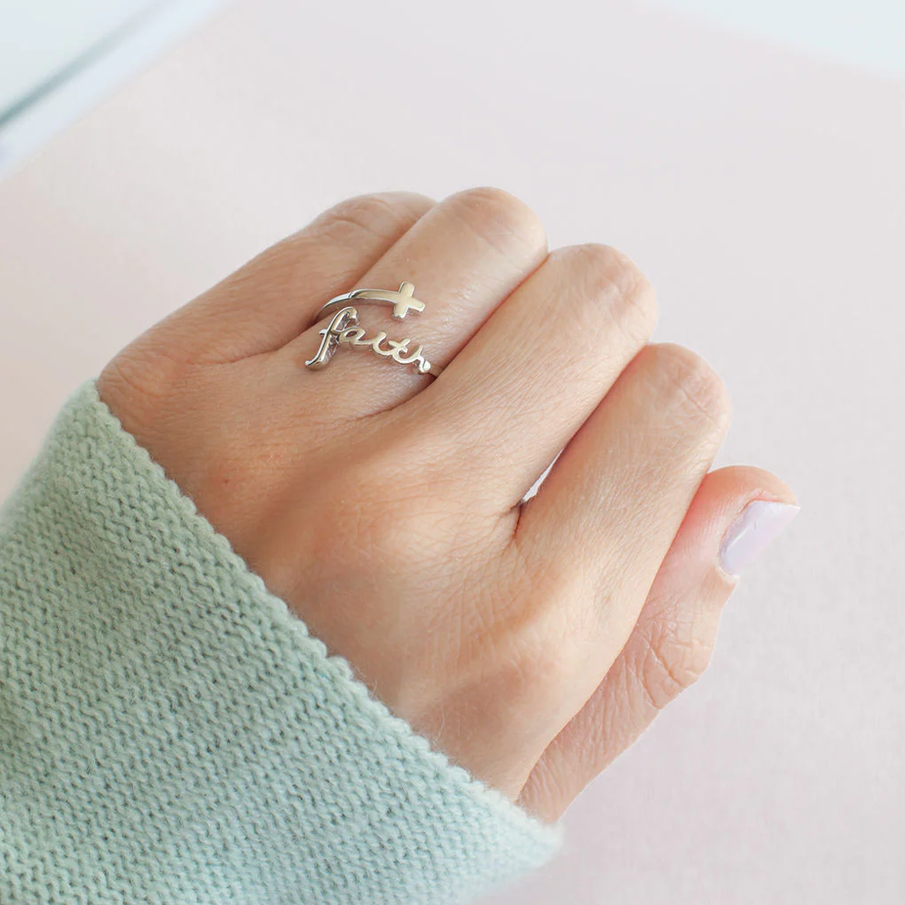 An meine Tochter – Faith Ring