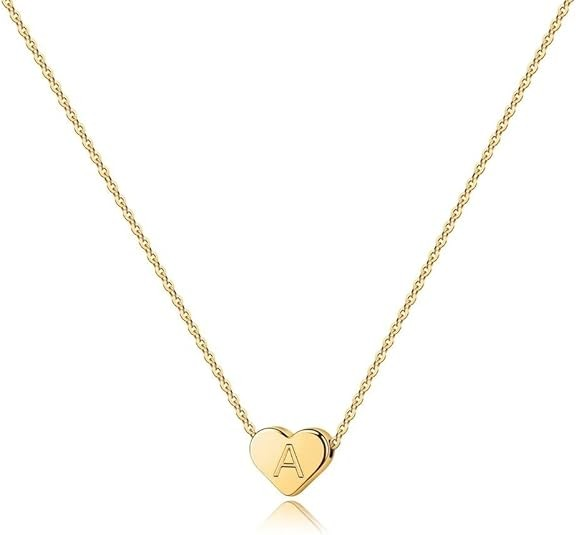 An meine Frau - Individuelle Herz-Halskette - Gold