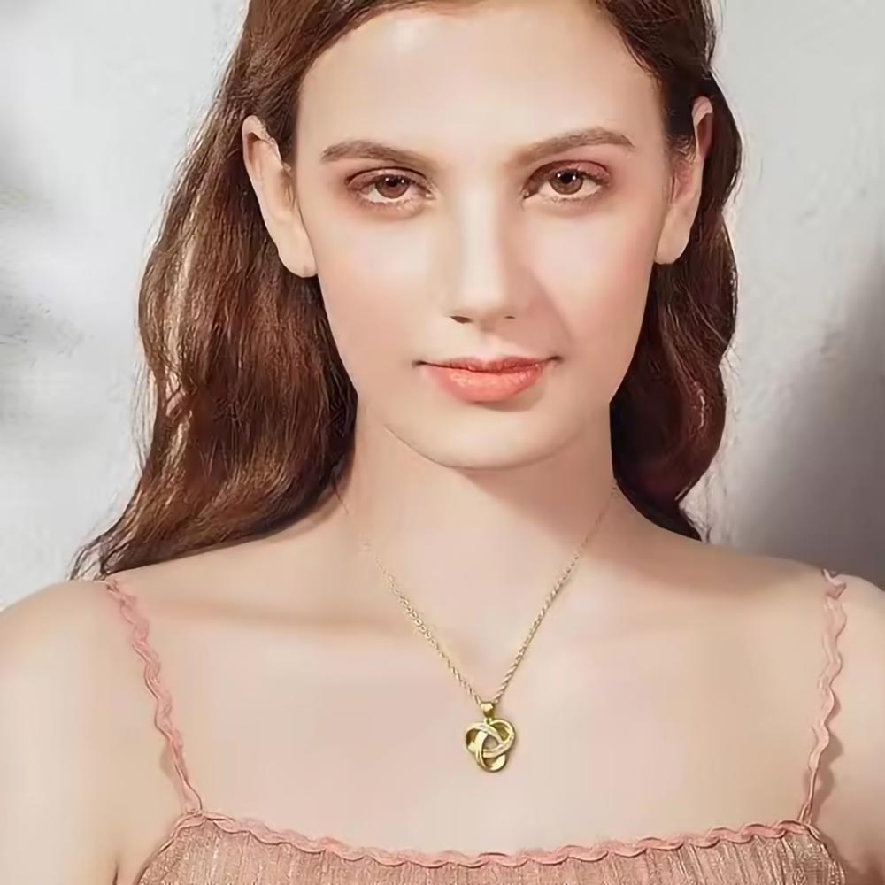 An meine Tochter – Halskette der ewigen Liebe