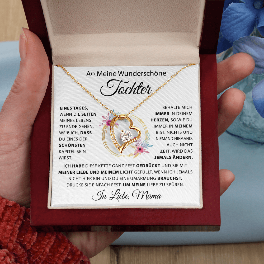 An meine Tochter - Behalte mich in Deinem Herzen - In Liebe, Mama