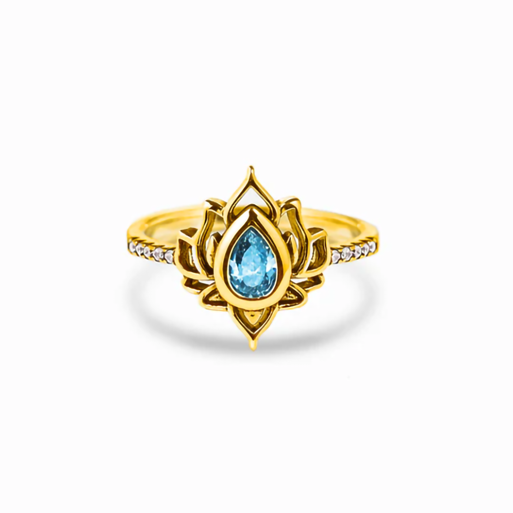 Beginnen Sie noch einmal - Empowerment-Ring mit Stein