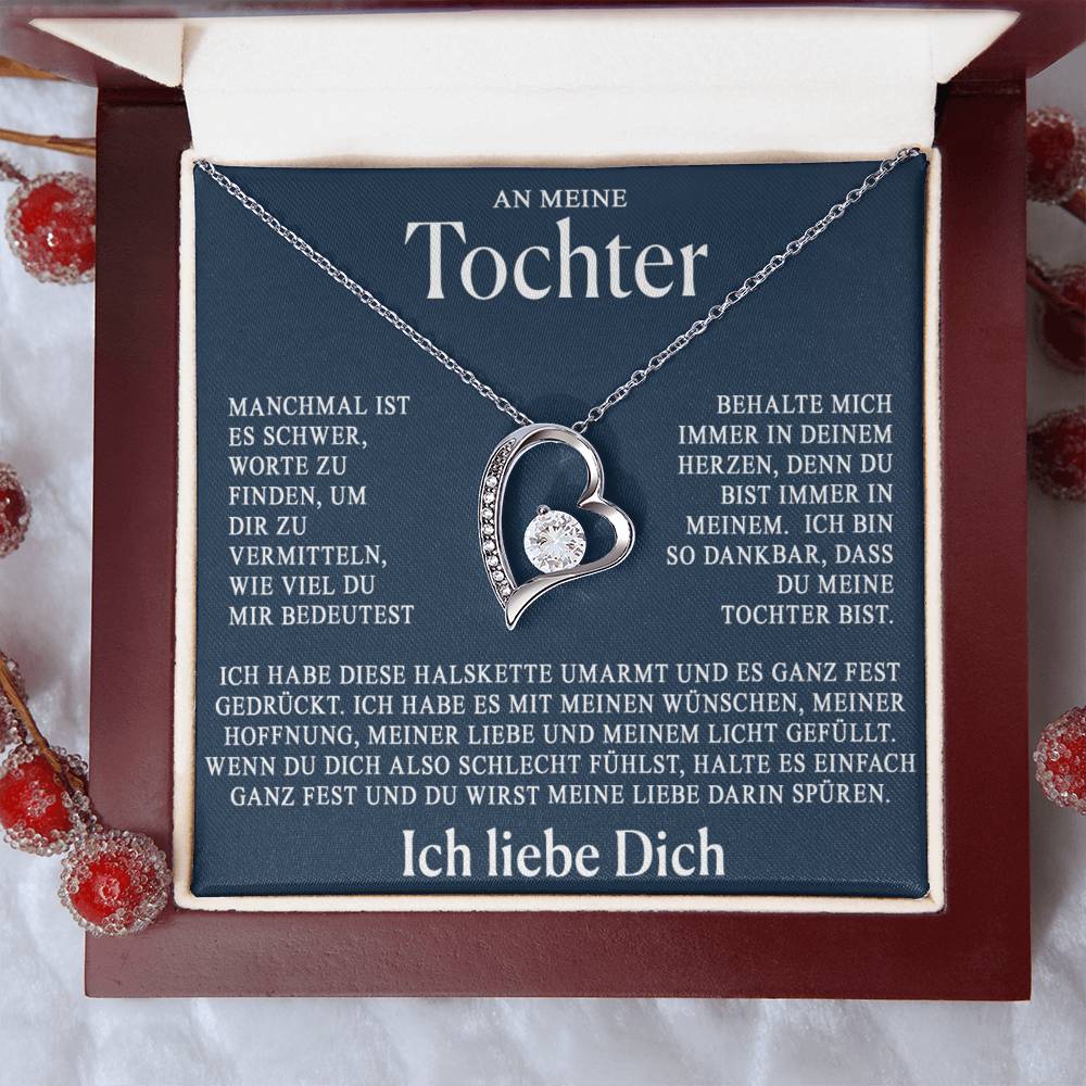 An meine Tochter - Herzkette