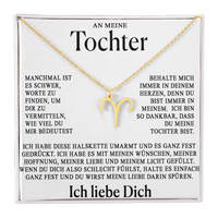 An meine Tochter - Sternzeichen-Halskette