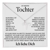 An meine Tochter - Sternzeichen-Halskette