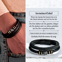 An meinen Enkel – Ich liebe dich immer und für immer Armband