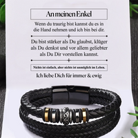 An meinen Enkel – Ich liebe dich immer und für immer Armband