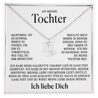 An meine Tochter - Sternzeichen-Halskette