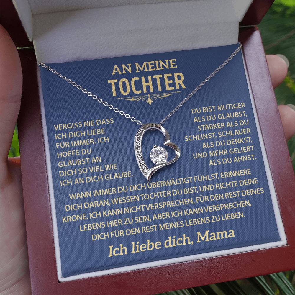 An meine Tochter - Herz-Halskette