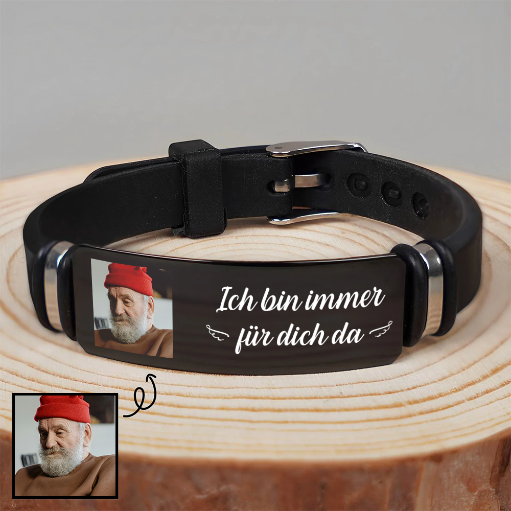 Ich bin immer bei dir - Fotoarmband