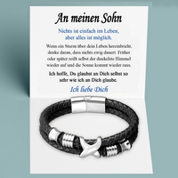 An meinen Sohn - Armband zum Umarmen