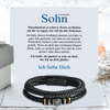 An meinen Sohn – ich habe dieses Armband mit all meinen Wünschen gefüllt