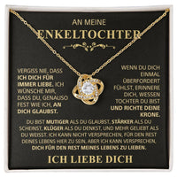 An meine Enkelin – Vergiss nie, dass ich dich liebe - Gold