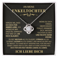 An meine Enkelin – Vergiss nie, dass ich dich liebe - Gold