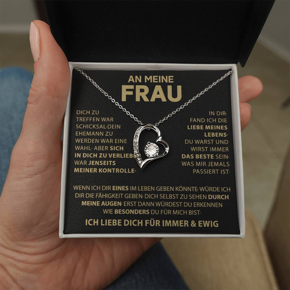 An meine Frau - Herzkette