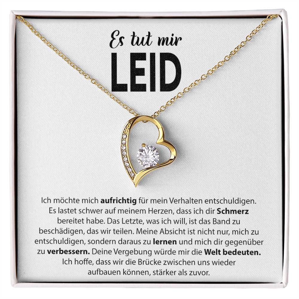 Es Tut Mir Leid - Ich Entschuldige Mich Aufrichtig – Luxus Love