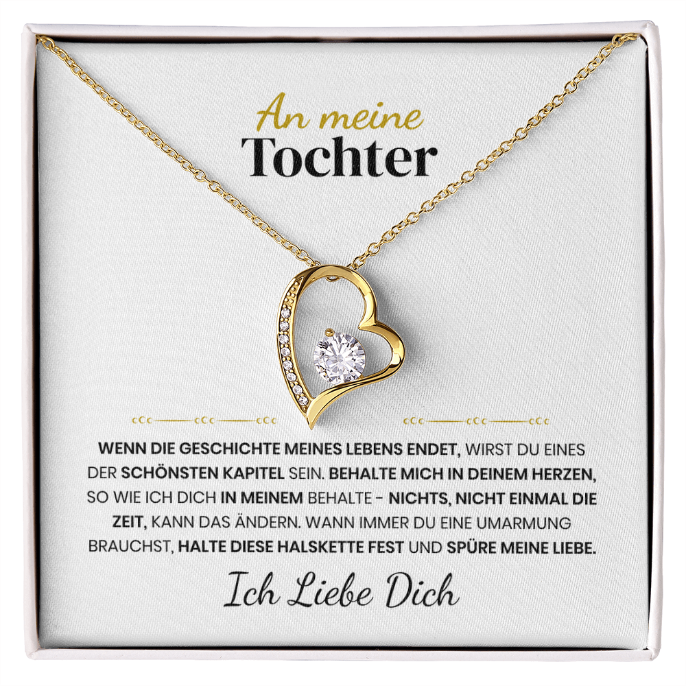 An meine Tochter - Liebesknoten-Halskette