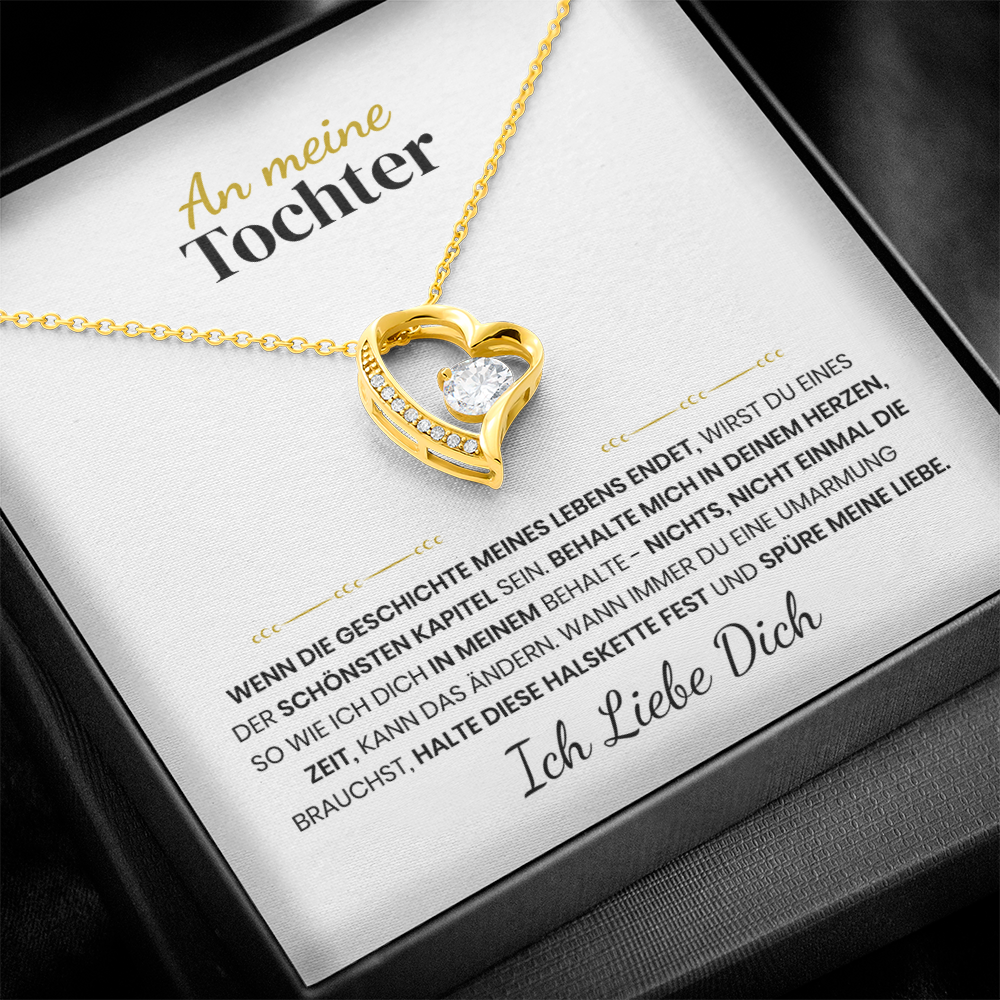 An meine Tochter - Liebesknoten-Halskette