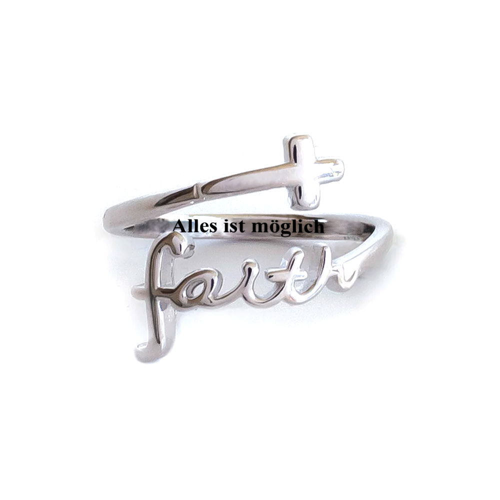 An meine Tochter – Faith Ring