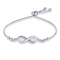 Unendliche Liebe - Sterling Silber Armband